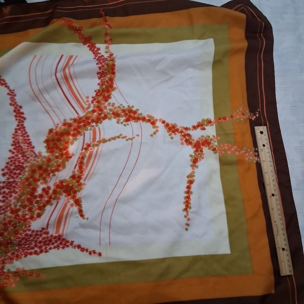 Floral Patterned Scarf - Picture 3 of 3